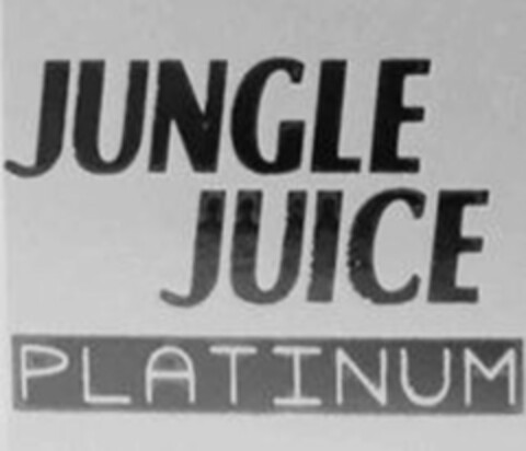 JUNGLE JUICE PLATINUM Logo (USPTO, 26.04.2013)