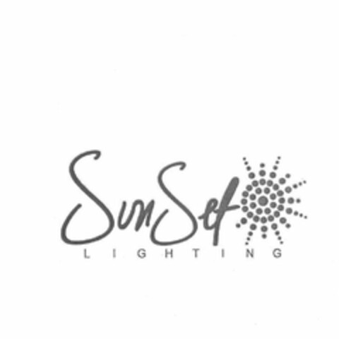 SUN SET LIGHTING Logo (USPTO, 13.08.2013)