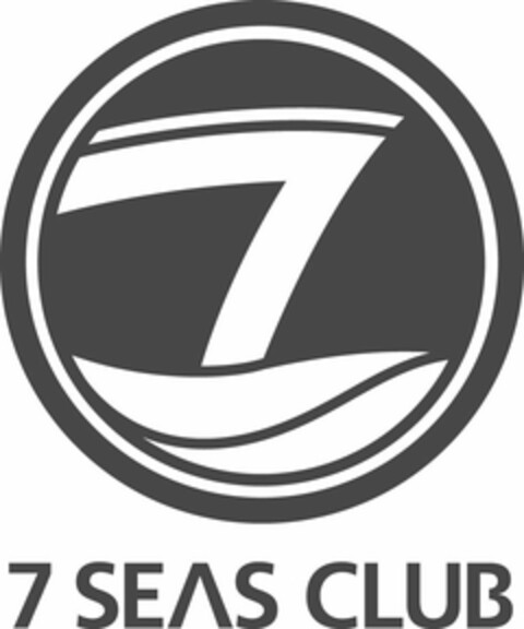 7 7 SEAS CLUB Logo (USPTO, 04.12.2014)