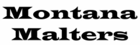 MONTANA MALTERS Logo (USPTO, 14.05.2015)