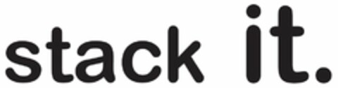 STACK IT. Logo (USPTO, 25.06.2015)