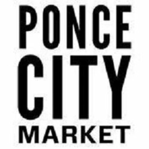 PONCE CITY MARKET Logo (USPTO, 07/29/2015)