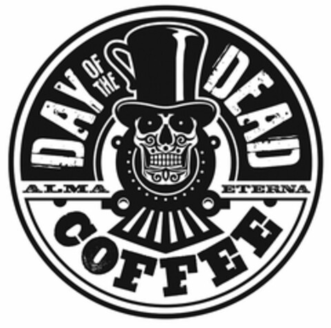 DAY OF THE DEAD COFFEE ALMA ETERNA Logo (USPTO, 18.11.2015)