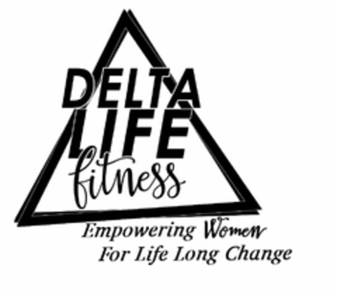 DELTA LIFE FITNESS EMPOWERING WOMEN FORLIFE LONG CHANGE Logo (USPTO, 29.01.2016)