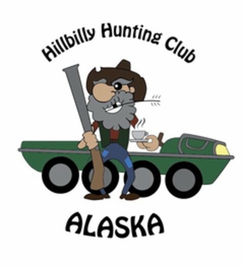HILLBILLY HUNTING CLUB ALASKA Logo (USPTO, 08.02.2016)