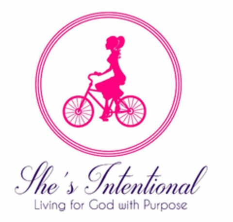 SHE'S INTENTIONAL LIVING FOR GOD WITH PURPOSE Logo (USPTO, 15.04.2016)