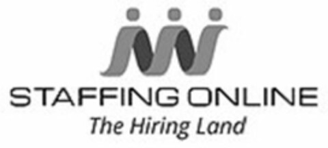 STAFFING ONLINE THE HIRING LAND Logo (USPTO, 29.06.2016)