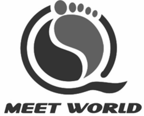 Q MEET WORLD Logo (USPTO, 07.07.2016)