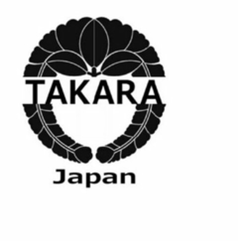 TAKARA JAPAN Logo (USPTO, 10/17/2016)