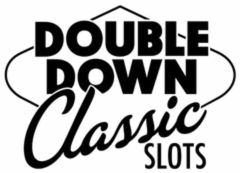 DOUBLE DOWN CLASSIC SLOTS Logo (USPTO, 01/30/2017)