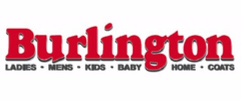 BURLINGTON LADIES · MENS · KIDS · BABY HOME · COATS Logo (USPTO, 18.04.2017)