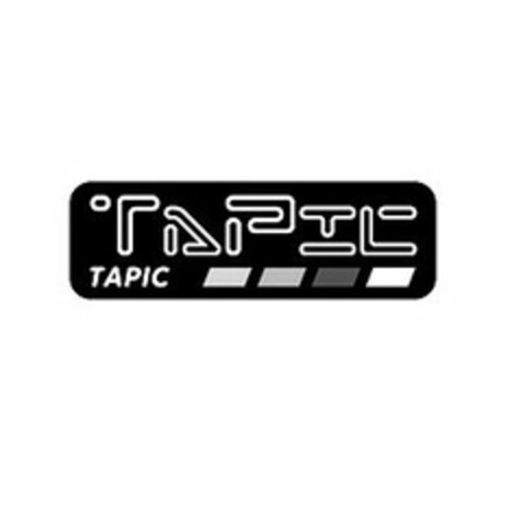 TAPIC TAPIC Logo (USPTO, 27.04.2017)