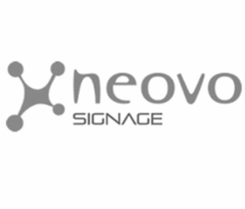 NEOVO SIGNAGE Logo (USPTO, 06/26/2017)