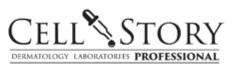 CELL STORY DERMATOLOGY LABORATORIES PROFESSIONAL Logo (USPTO, 10/17/2017)