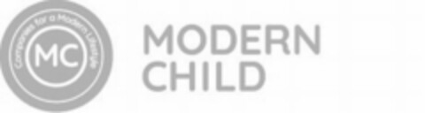 MODERN CHILD MC COMPANIES FOR A MODERN LIFESTYLE Logo (USPTO, 10/30/2017)