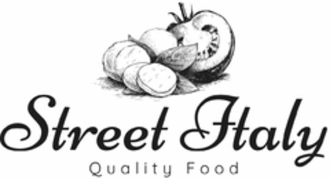 STREET ITALY QUALITY FOOD Logo (USPTO, 10/31/2017)