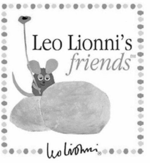 LEO LIONNI'S FRIENDS LEO LIONNI Logo (USPTO, 13.11.2017)