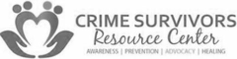 CRIME SURVIVORS RESOURCE CENTER AWARENESS PREVENTION ADVOCACY HEALING Logo (USPTO, 24.01.2018)