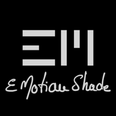 EM E MOTION SHADE Logo (USPTO, 03/13/2018)