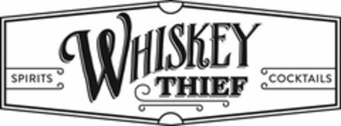 WHISKEY THIEF SPIRITS COCKTAILS Logo (USPTO, 04.05.2018)