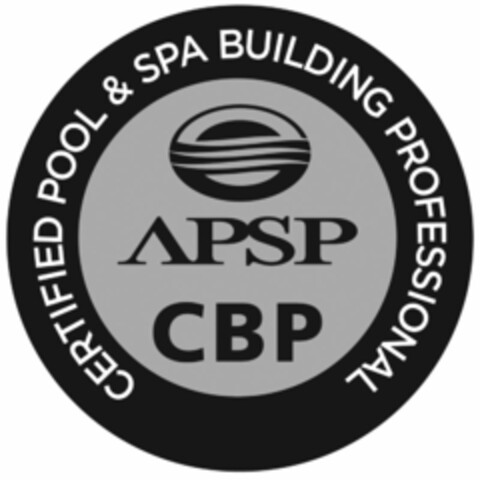 APSP CBP CERTIFIED POOL & SPA BUILDING PROFESSIONAL Logo (USPTO, 11.05.2018)