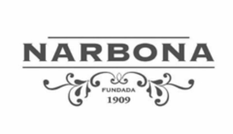 NARBONA FUNDADA 1909 Logo (USPTO, 25.06.2018)