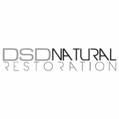 DSDNATURAL RESTORATION Logo (USPTO, 09.08.2018)