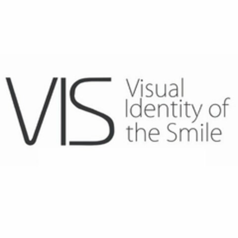 VIS VISUAL IDENTITY OF THE SMILE Logo (USPTO, 11/12/2018)