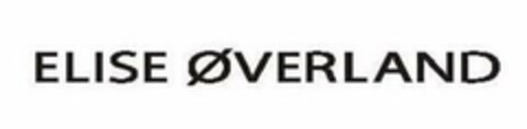 ELISE OVERLAND Logo (USPTO, 07.05.2019)