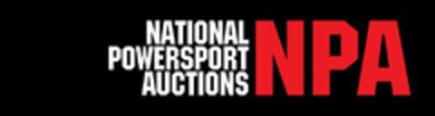 NATIONAL POWERSPORT AUCTIONS NPA Logo (USPTO, 12.06.2019)