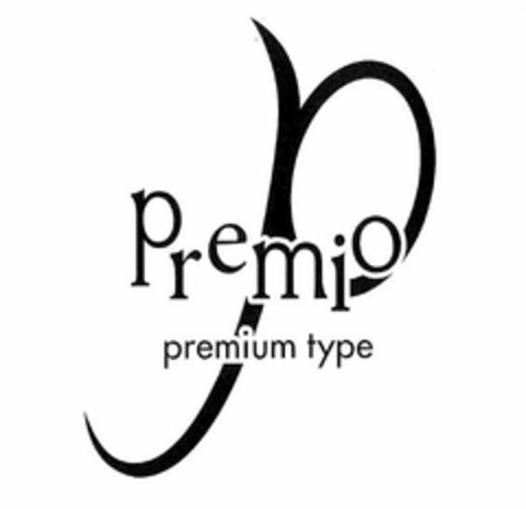 P PREMIO PREMIUM TYPE Logo (USPTO, 19.07.2019)