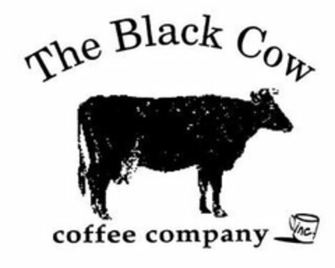 THE BLACK COW COFFEE COMPANY INC. Logo (USPTO, 05.09.2019)