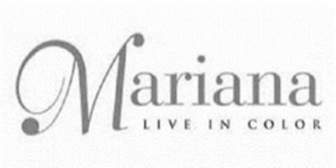 MARIANA LIVE IN COLOR Logo (USPTO, 30.10.2019)