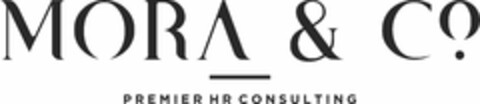 MORA & CO. PREMIER HR CONSULTING Logo (USPTO, 02/17/2020)