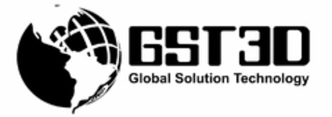 GST3D GLOBAL SOLUTION TECHNOLOGY Logo (USPTO, 12.03.2020)