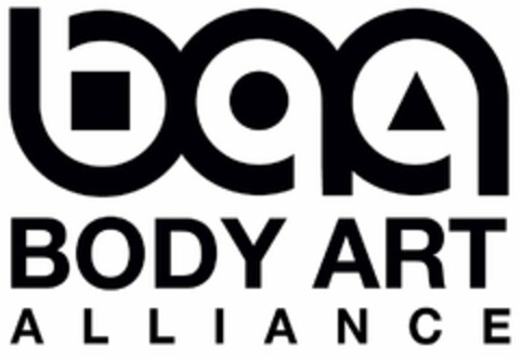 BAA BODY ART ALLIANCE Logo (USPTO, 13.04.2020)