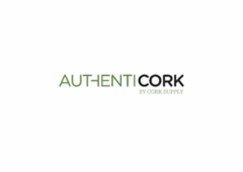 AUTHENTICORK BY CORK SUPPLY Logo (USPTO, 06/22/2020)