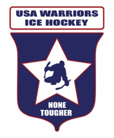 USA WARRIORS ICE HOCKEY NONE TOUGHER Logo (USPTO, 17.08.2020)