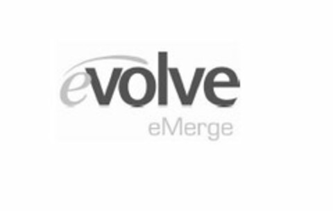 EVOLVE EMERGE Logo (USPTO, 04.03.2009)
