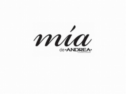 MIA DE ·ANDREA· COLECCION Logo (USPTO, 21.07.2009)