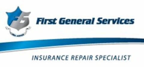 FG FULL SERVICE FIRST GENERAL SERVICES INSURANCE REPAIR SPECIALIST Logo (USPTO, 29.06.2010)