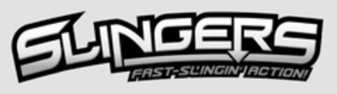 SLINGERS FAST-SLINGIN' ACTION! Logo (USPTO, 26.04.2011)