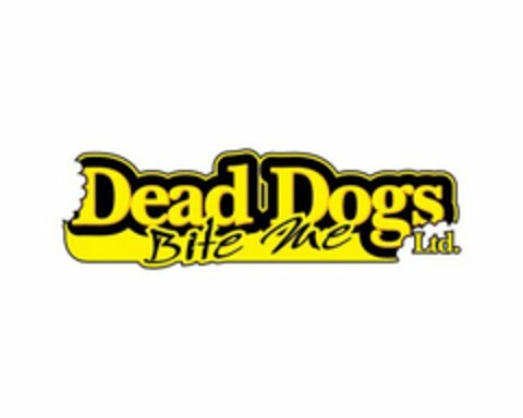 DEAD DOGS BITE ME LTD. Logo (USPTO, 31.05.2011)