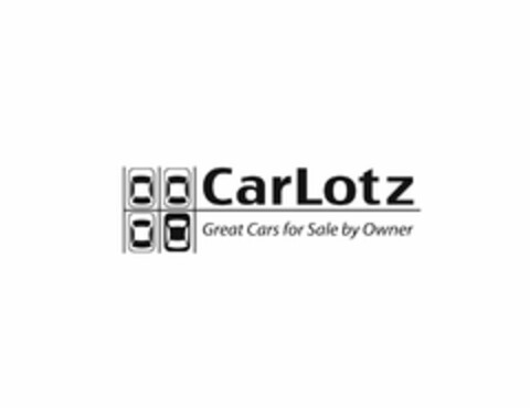CARLOTZ GREAT CARS FOR SALE BY OWNER Logo (USPTO, 08.07.2011)