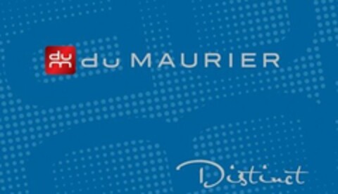 DUM DU MAURIER DISTINCT Logo (USPTO, 28.10.2011)