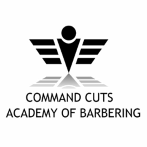 COMMAND CUTS ACADEMY OF BARBERING Logo (USPTO, 15.03.2012)