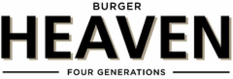 BURGER HEAVEN FOUR GENERATIONS Logo (USPTO, 30.03.2012)