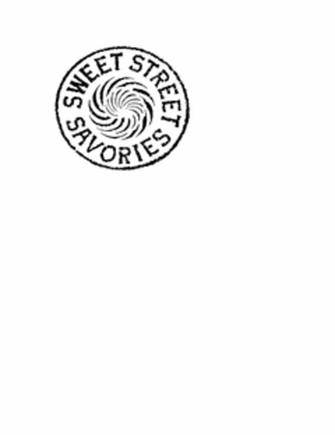 SWEET STREET SAVORIES Logo (USPTO, 17.10.2012)