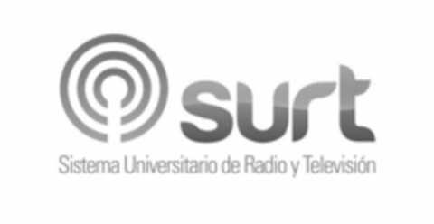 SURT SISTEMA UNIVERSITARIO DE RADIO Y TELEVISIÓN Logo (USPTO, 11.06.2013)