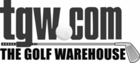 TGW.COM THE GOLF WAREHOUSE Logo (USPTO, 06/24/2013)